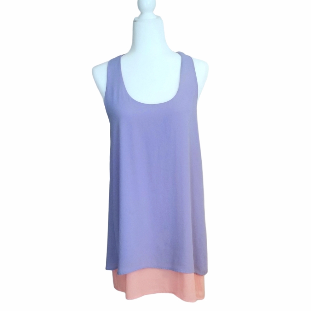 Everly mini dress with twist racerback sz small